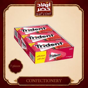 ترايدنت فراوله كبير 7 قطع "12ق