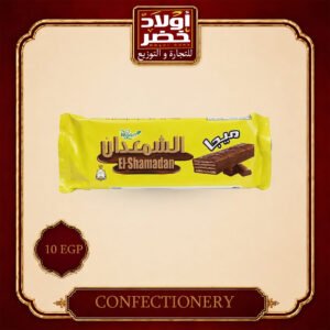 بسكويت شمعدان ميجا اصفر 10 ج*12